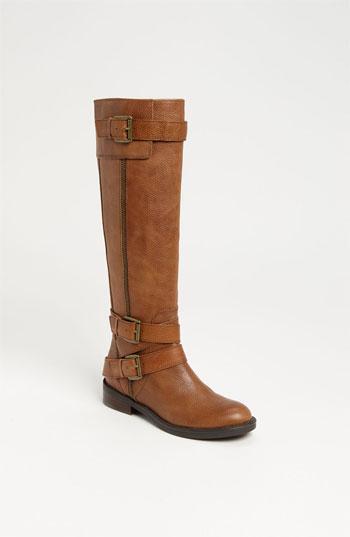 Enzo Angiolini 'saylem' Riding Boot Womens Tan Leather