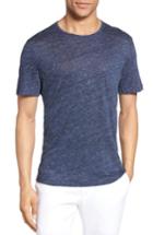Men's Zachary Prell Monad Colorblock Linen T-shirt, Size - Blue
