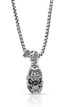 Men's Room101 Filigree Skull Pendant Necklace
