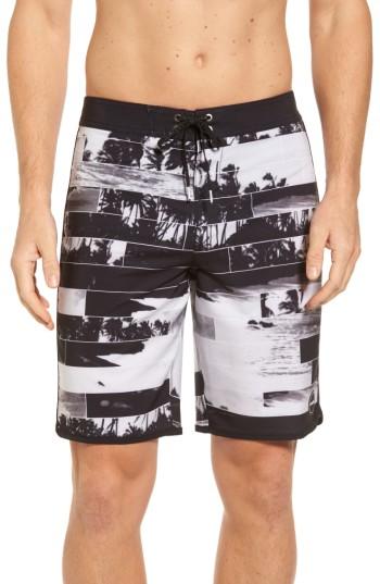 Men's O'neill Hyperfreak Castaway Board Shorts - Black