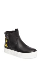 Women's Kenneth Cole New York Janelle Sneaker Boot .5 M - Black