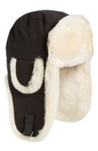 Men's Canada Goose Genuine Shearling Copilot Hat /x-large - Black