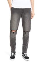 Men's Zanerobe Sharpshot Slouchy Skinny Fit Jeans - Black