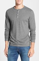 Men's Patagonia 'daily' Long Sleeve Organic Cotton Henley - Grey