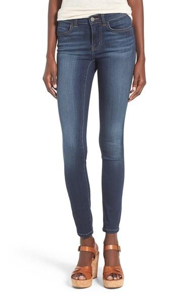 Women's Caslon Stretch Skinny Jeans - Blue