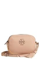 Tory Burch Mcgraw Leather Camera Bag - Brown