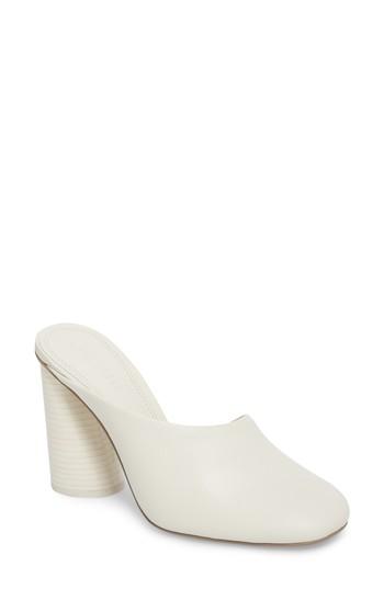 Women's Mercedes Castillo Carlie Asymmetrical Mule .5 M - Ivory