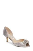 Women's Nina Charisa Open Toe Pump M - Metallic