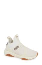 Women's Puma Defy Mid Luxe Sneaker .5 M - White