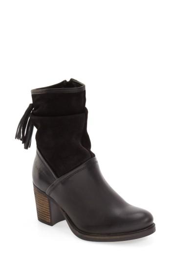 Women's Bos. & Co. 'bailee' Waterproof Boot -8.5us / 39eu - Black