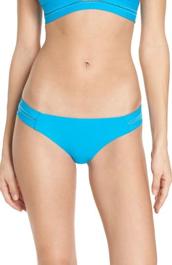 Women's Pilyq Stitched Bikini Bottoms - Blue