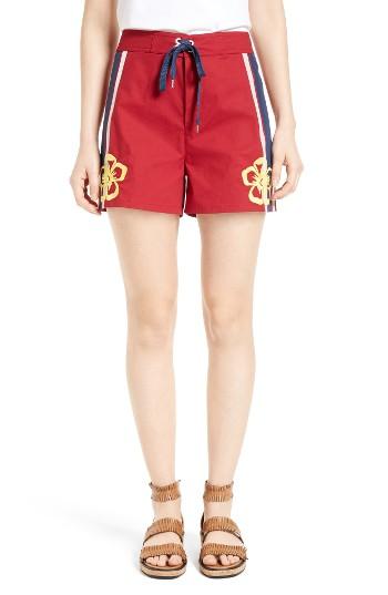 Women's Red Valentino Board Shorts