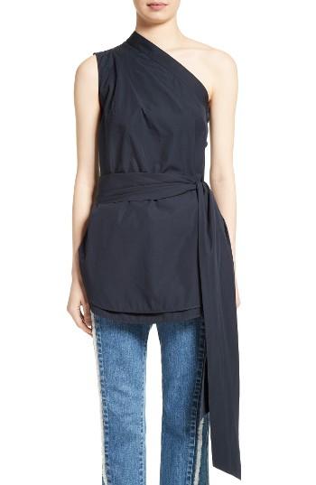 Women's Stella Mccartney One-shoulder Cotton Tunic