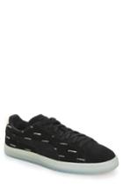 Men's Puma X Pink Dolphin Suede V2 Sneaker .5 M - Black