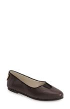 Women's French Sole 'sly' Almond Toe Flat