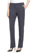 Women's Boss Talouise Straight Leg Stretch Wool Suit Pants - Blue