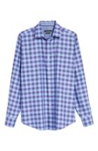 Men's Bugatchi Classic Fit Woven Check Sport Shirt