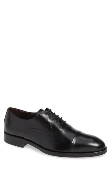 Men's To Boot New York Hudson Cap Toe Oxford .5 M - Black