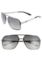 Men's Carrera Eyewear Navigator 64mm Polarized Sunglasses - Ruthenium