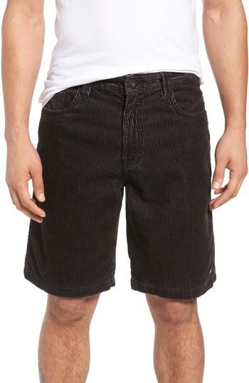 Men's Cova Kordo Corduroy Shorts - Black