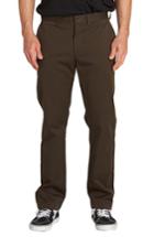 Men's Billabong Carter Slim Stretch Chino Pants - Brown