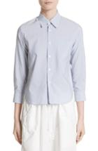 Women's Tricot Comme Des Garcons Stripe Blouse - Blue