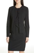 Women's Boss Jasyma Tropical Stretch Wool Jacket - Black