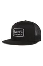 Men's Brixton 'grade' Trucker Cap - Black