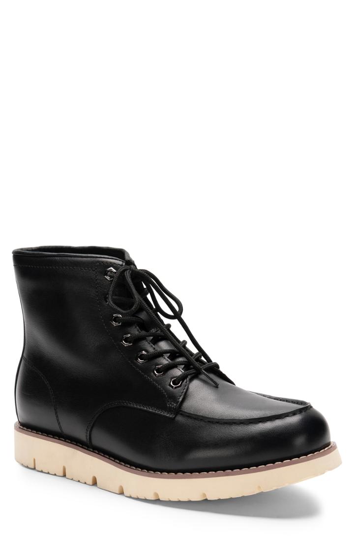 Men's Blondo Mario Waterproof Moc Toe Boot .5 M - Black