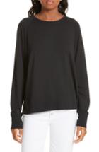 Women's Rag & Bone Athletic Pullover, Size - Black