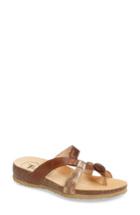 Women's Think! 'julia Strappy' Sandal -5.5us / 36eu - Brown