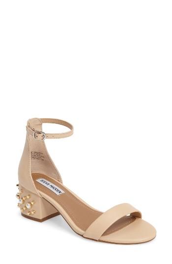 Women's Steve Madden Indi Sandal .5 M - Beige