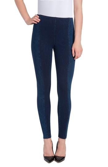 Women's Lysse Marley Denim Leggings - Blue