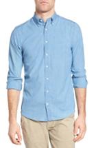 Men's Gant Tech Prep Chambray Fitted Sport Shirt