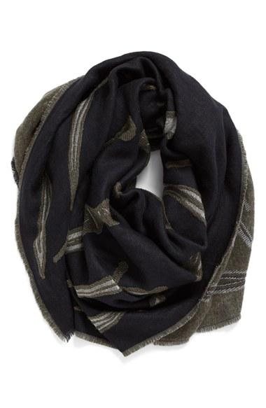 Women's Rag & Bone 'dagger' Oversized Jacquard Scarf