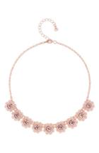 Women's Ted Baker London Crystal Daisy Lace Collar Necklace