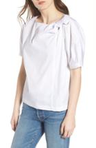 Women's 7 For All Mankind Knot Neck Top - White