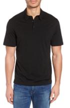 Men's Smartwool Merino 150 Wool Blend Polo Shirt, Size - Black