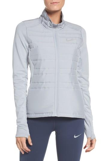 Women's Nike Essentials Running Jacket - Grey