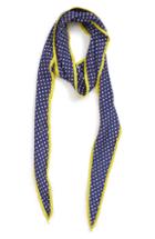 Women's Free People Darla Print Scarf, Size - Blue