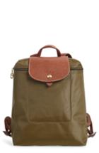 Longchamp 'le Pliage' Backpack - Green