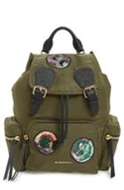 Burberry Medium Patches Rucksack Nylon Backpack -