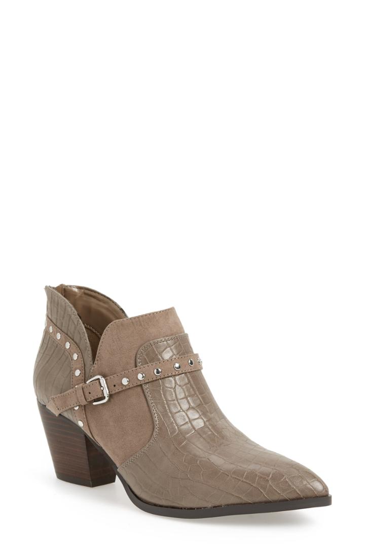 Women's Bella Vita Elody Ii Pointy Toe Bootie N - Grey