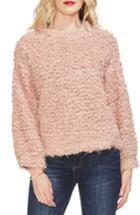 Women's Vince Camuto Bubble Sleeve Popcorn Knit Top - Pink