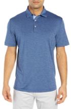 Men's Peter Millar Stretch Jersey Performance Polo - Blue