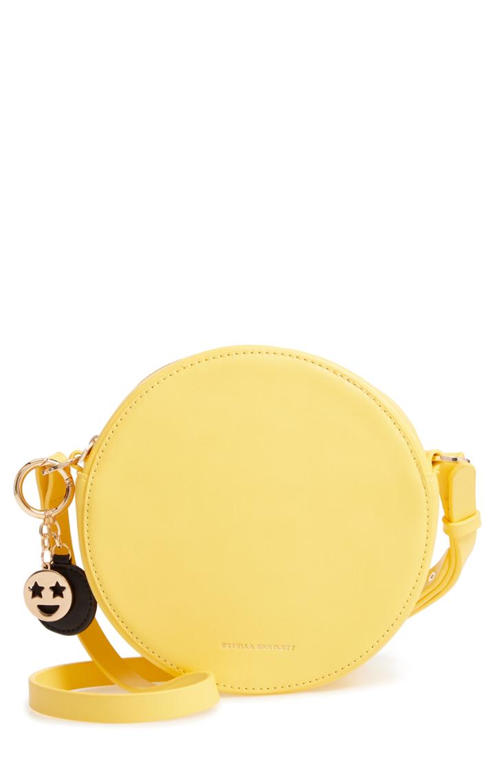 Estella Bartlett Emerson Faux Leather Round Bag - Yellow