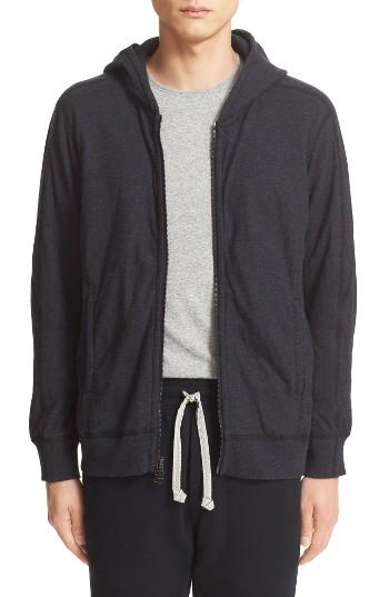 Men's Wings + Horns Double Knit Zip Front Hoodie