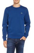 Men's Lacoste 'sport' Crewneck Sweatshirt (s) - Blue