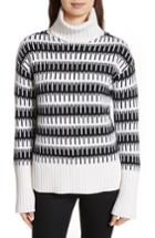 Women's Theory Wyndora J Charmant Wool & Cashmere Sweater, Size - Ivory