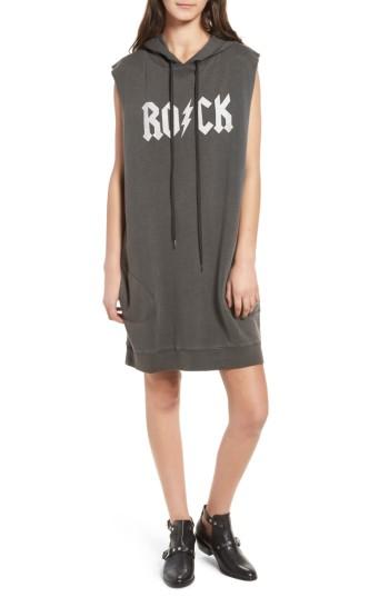 Women's Zadig & Voltaire Sia Bis Hoodie Dress - Grey